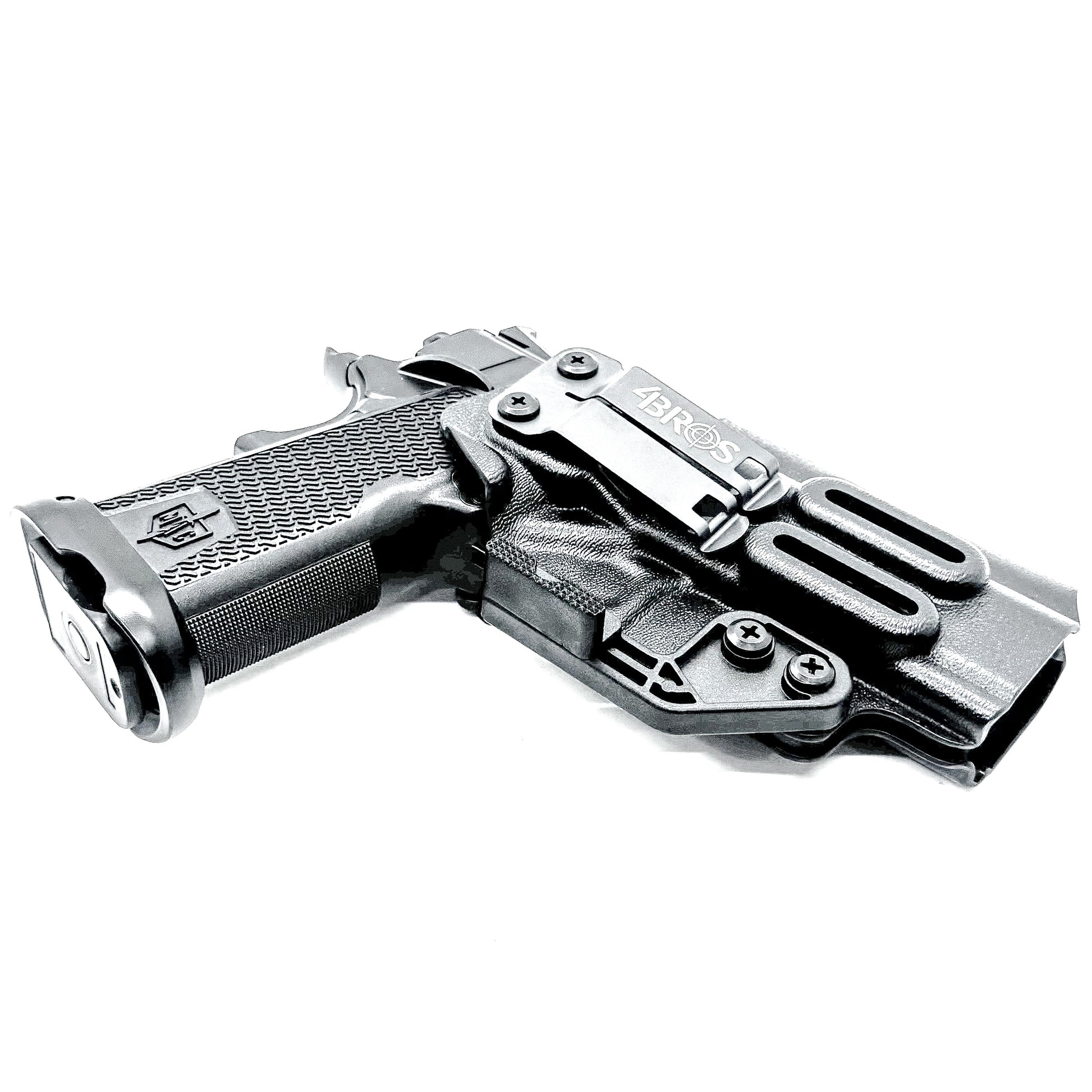 MAC 9 DS  & DS COMP Inside Waistband holster with precision fit and adjustable retention. Optics-ready and made in the USA.