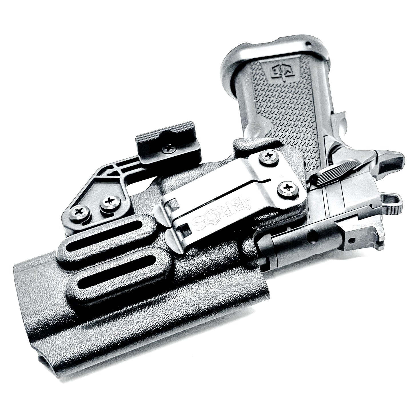 MAC 9 DS  & DS COMP Inside Waistband holster with precision fit and adjustable retention. Optics-ready and made in the USA.