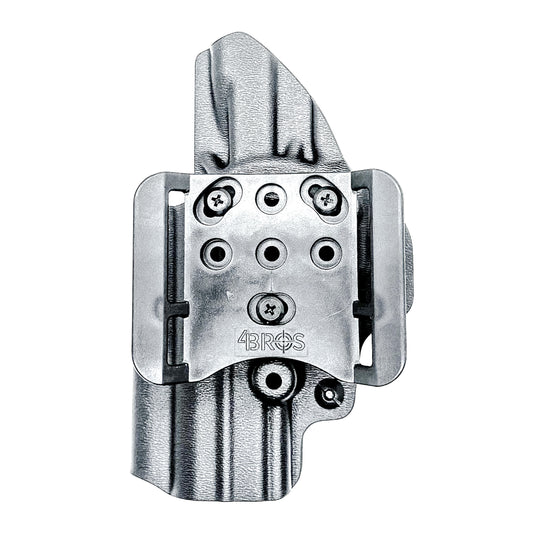 MAC 9 DS Duty & DS-D COMP Outside Waistband (OWB) holster with precision fit and adjustable retention. Optics-ready design, made in the USA.