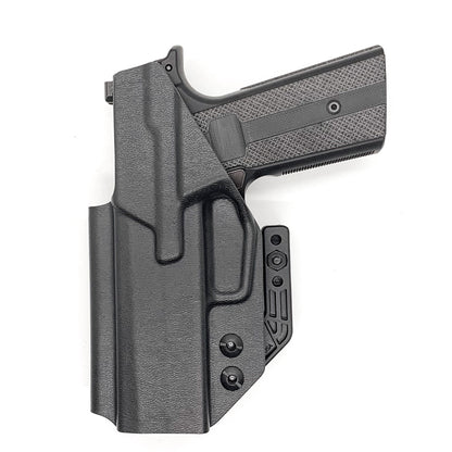 For the best concealed IWB AIWB Inside Waistband Holster designed to fit the Sig Sauer P365-XMACRO, P365, and P365XL with the Mischief Machine Alpha, Omega, & Commander Grip Module, shop Four Brothers Holsters. Adjustable retention, high sweat guard, minimal material for comfort and concealment. Made in the USA