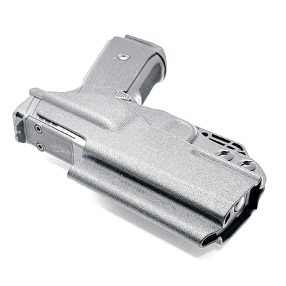 For the best concealed IWB AIWB Inside Waistband Holster designed to fit the Mischief Machine Commander Grip Module and Taurus GX4, shop Four Brothers Holsters.