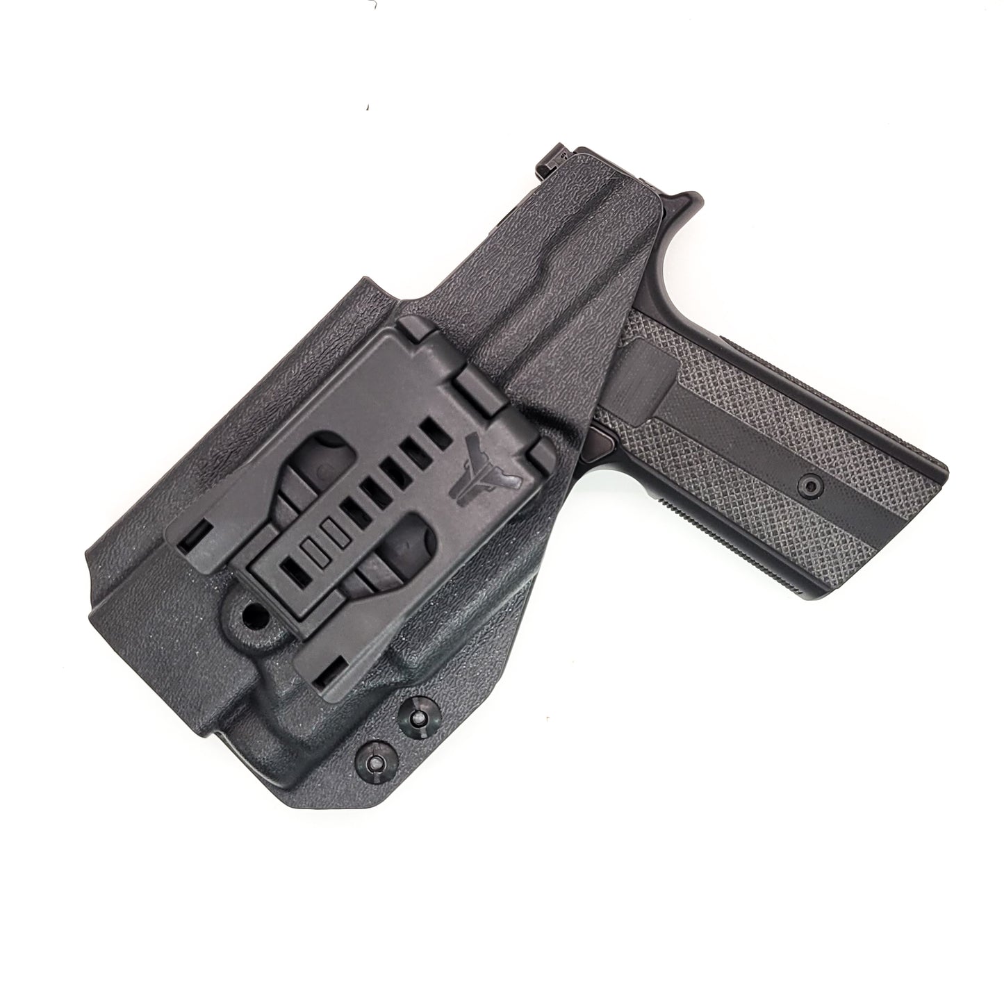For the best OWB Holster for the Sig Sauer P365-XMACRO, P365 orP365XL & Mischief Machine Grip Module & Streamlight 1913 TLR-7 Sub, shop Four Brothers Holsters.