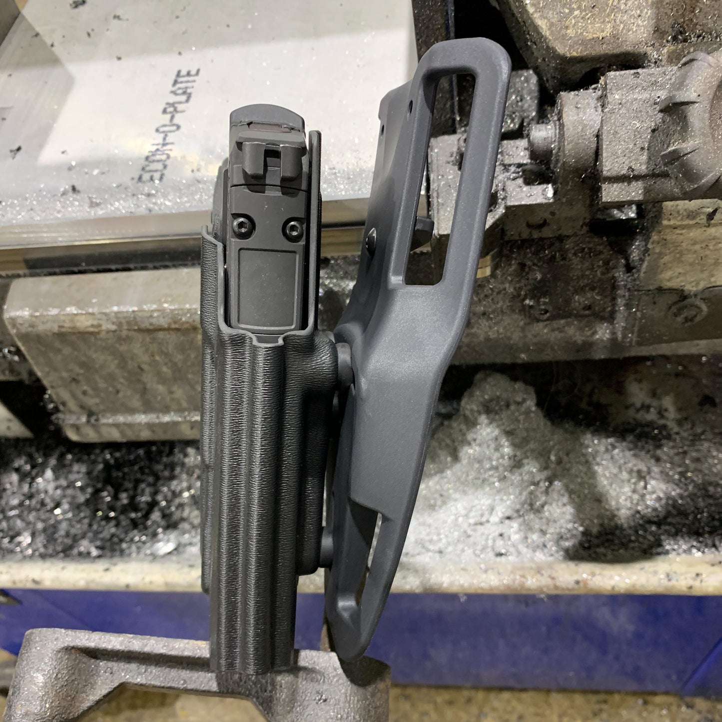 For the best OWB Sig Sauer P365-XMACRO, P365 or P365XL & Mischief Machine Module & Streamlight TLR-7 X or A Competition Holster, shop Four Brothers Holsters. 
