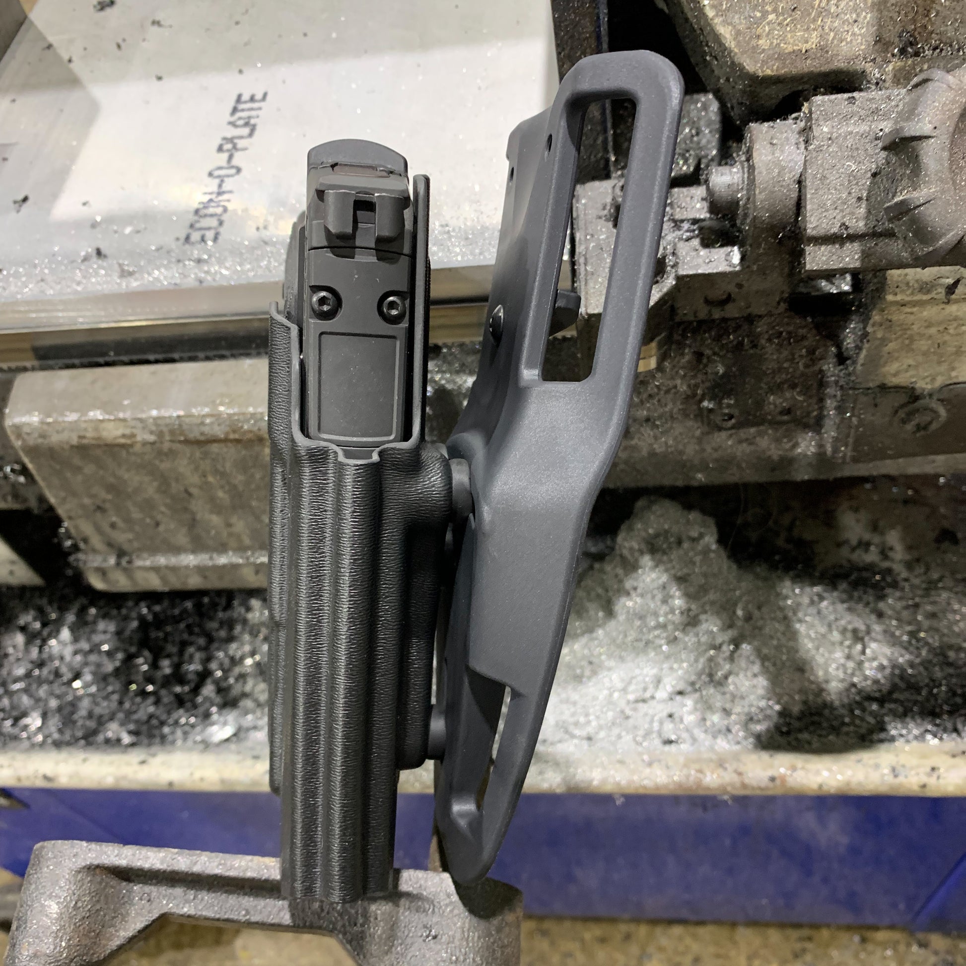 For the best OWB Sig Sauer P365-XMACRO, P365 or P365XL & Mischief Machine Module & Streamlight TLR-7 X or A Competition Holster, shop Four Brothers Holsters. 