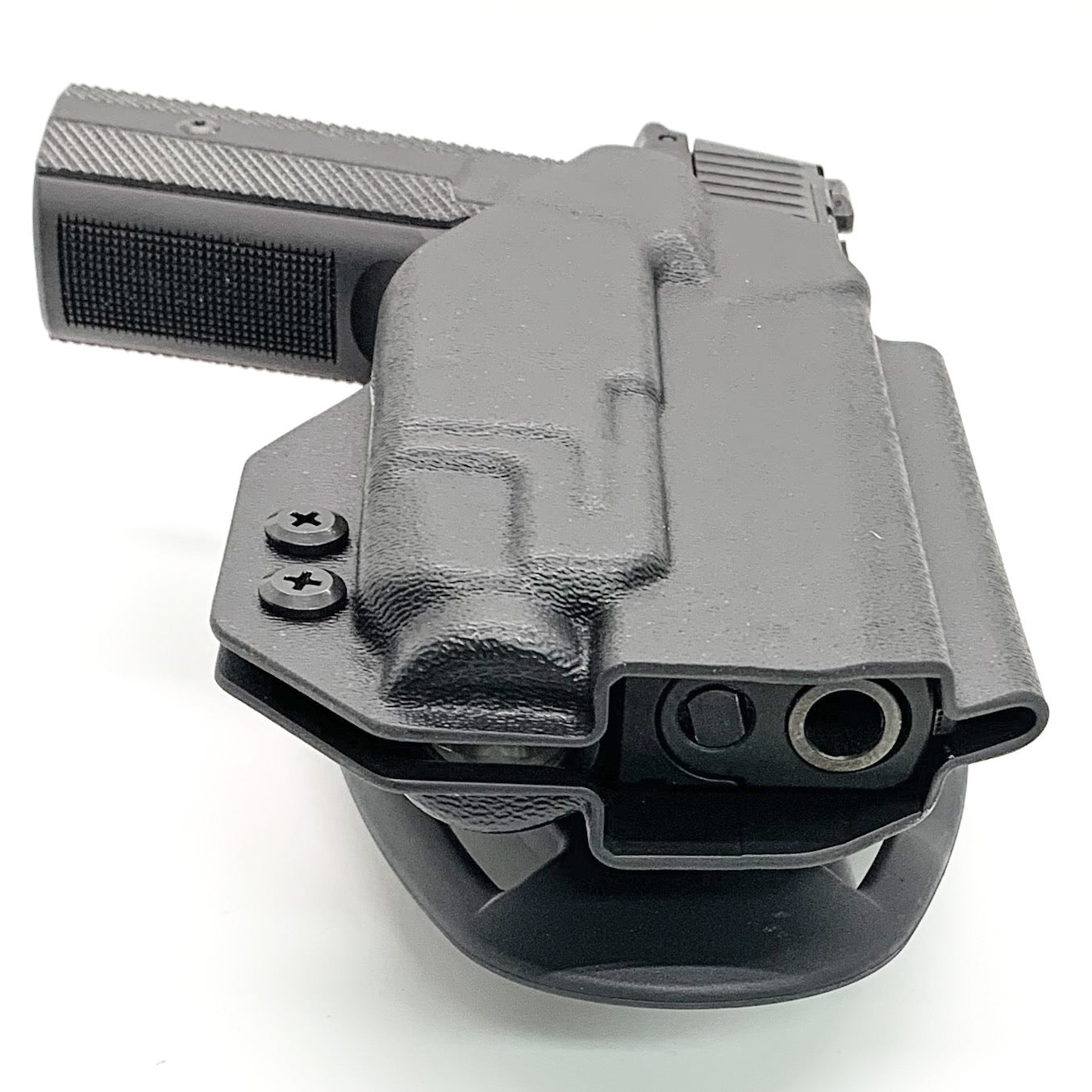 For the best OWB Sig Sauer P365-XMACRO, P365 or P365XL & Mischief Machine Module & Streamlight TLR-7 X or A Competition Holster, shop Four Brothers Holsters. 
