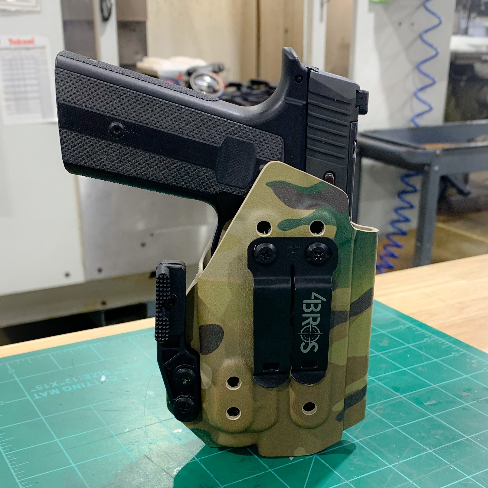 For the best IWB Holster for the Sig Sauer P365-XMACRO, P365 or P365XL & Mischief Machine Module & Streamlight TLR-7 X or A, shop Four Brothers Holsters.  