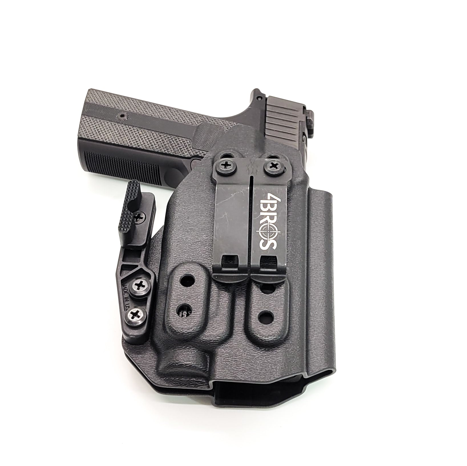 For the best IWB Holster for the Sig Sauer P365-XMACRO, P365 or P365XL & Mischief Machine Module & Streamlight TLR-7 X or A, shop Four Brothers Holsters.  