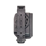 For the Best, most comfortable,  Kydex OWB Outside Waistband magazine pouch for FN Reflex, shop Four Brothers Holsters. Suitable for belt widths of 1 1/2", 1 3/4". 2" & 2 1/2" Adjustable retention and cant outside waist carrier holster Hellcat Pro, Sig P365XL, Glock 43X & 48, Smith & Wesson Equalizer & Shield Plus 9mm