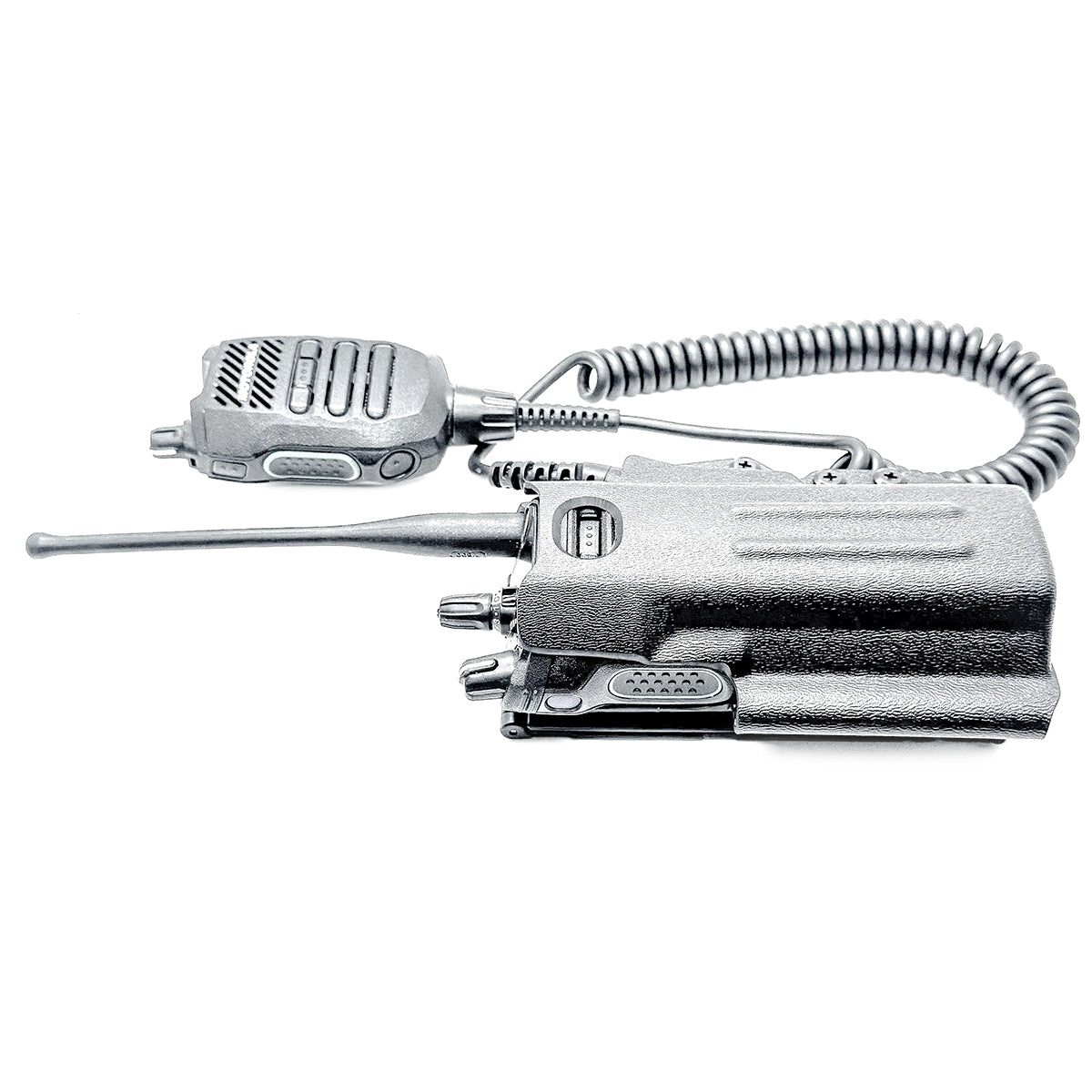 Motorola APX NEXT extended battery OWB & Molle radio holster