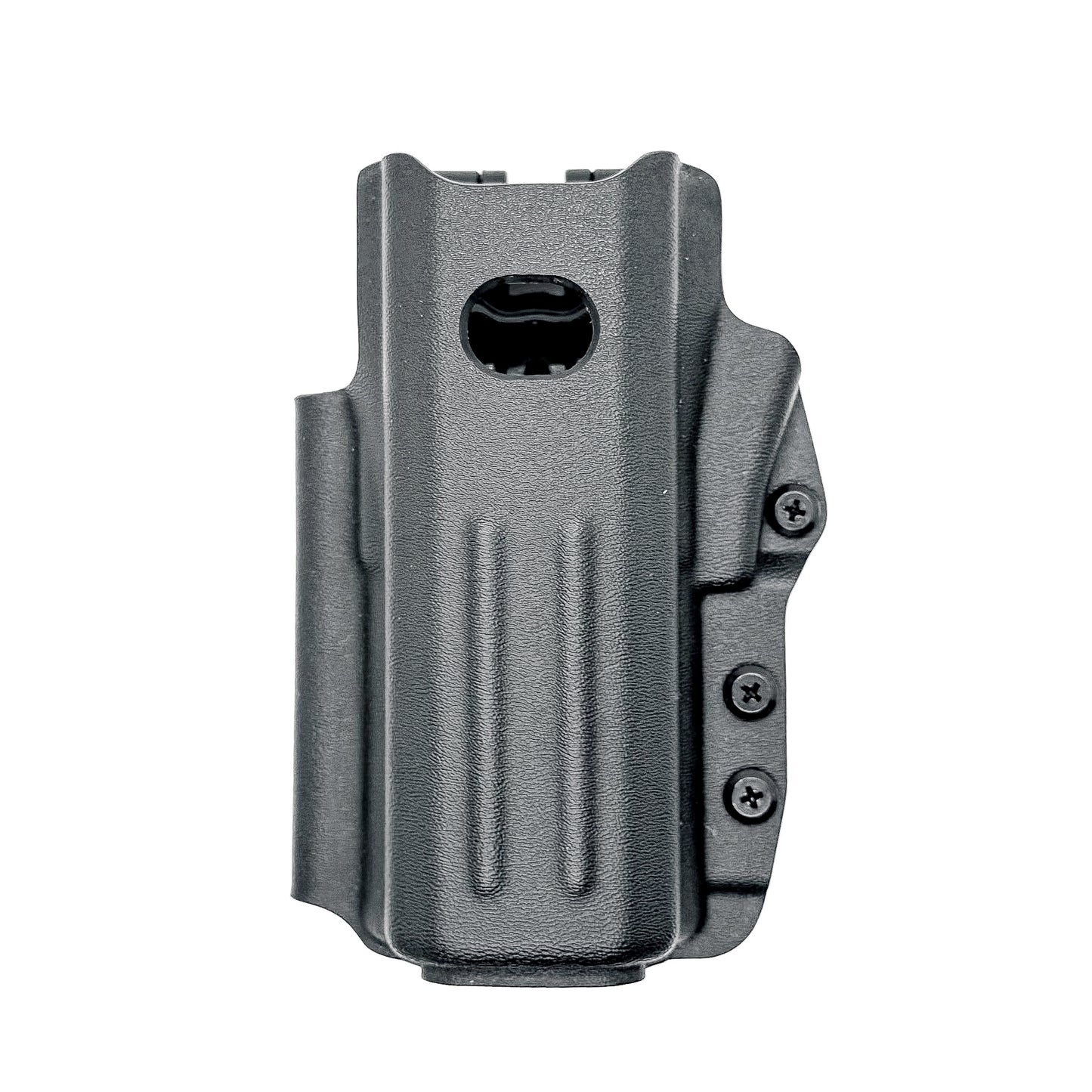 Outside Waistband & Molle Mount Kydex holster carrier for the Motorola APX N70 Single-band P25 Smart Radio with extended battery