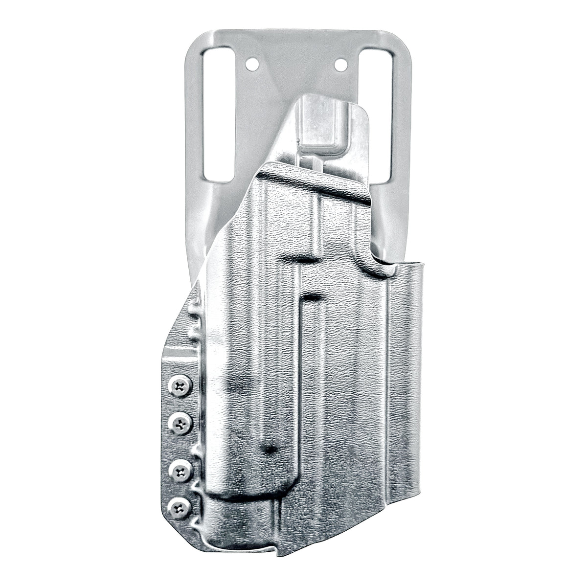 Light-Duty and Competition OWB holster for the Sig Sauer P211 GT4 and Streamlight TLR-1 HL or TLR-1 HP for Outside Waistband range & competition use.