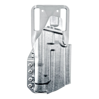 Light-Duty and Competition OWB holster for the Sig Sauer P211 GT4 and Streamlight TLR-1 HL or TLR-1 HP for Outside Waistband range & competition use.