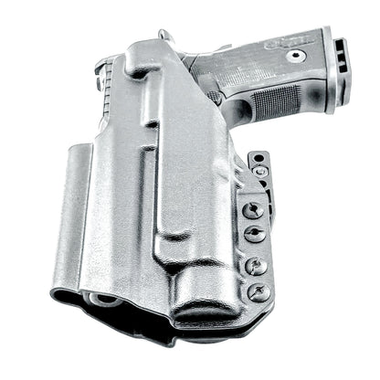 IWB holster for the Sig Sauer P211 GT4 and Streamlight TLR-1 HL or TLR-1 HP for Inside Waistband concealed carry. Optics-ready and adjustable retention.