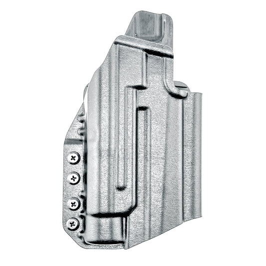 OWB holster for the Sig Sauer P211 GT4 and Streamlight TLR-1 HL or TLR-1 HP for Outside Waistband carry. Optics-ready and adjustable retention.