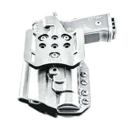 OWB holster for the Sig Sauer P211 GT4 and Streamlight TLR-1 HL or TLR-1 HP for Outside Waistband carry. Optics-ready and adjustable retention.