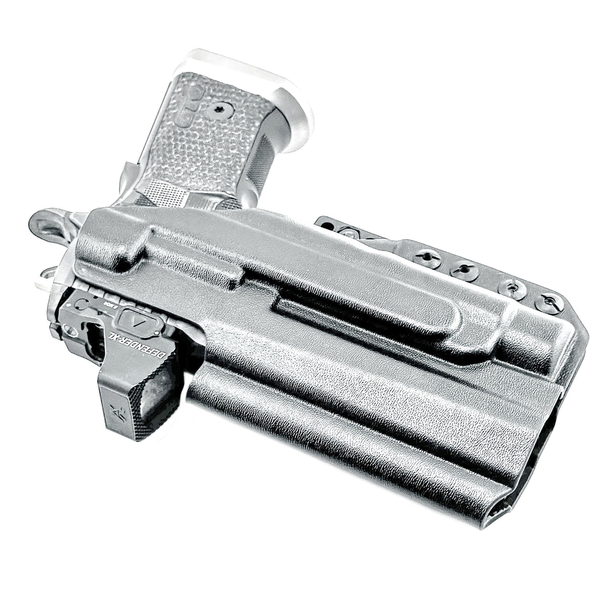 IWB holster for the Sig Sauer P211 GTO and Streamlight TLR-1 HL or TLR-1 HP for Inside Waistband concealed carry. Optics-ready and adjustable retention.