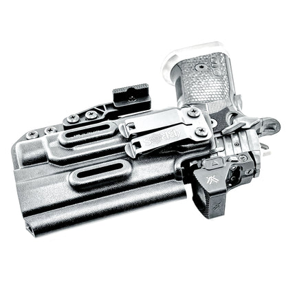 IWB holster for the Sig Sauer P211 GTO and Streamlight TLR-1 HL or TLR-1 HP for Inside Waistband concealed carry. Optics-ready and adjustable retention.