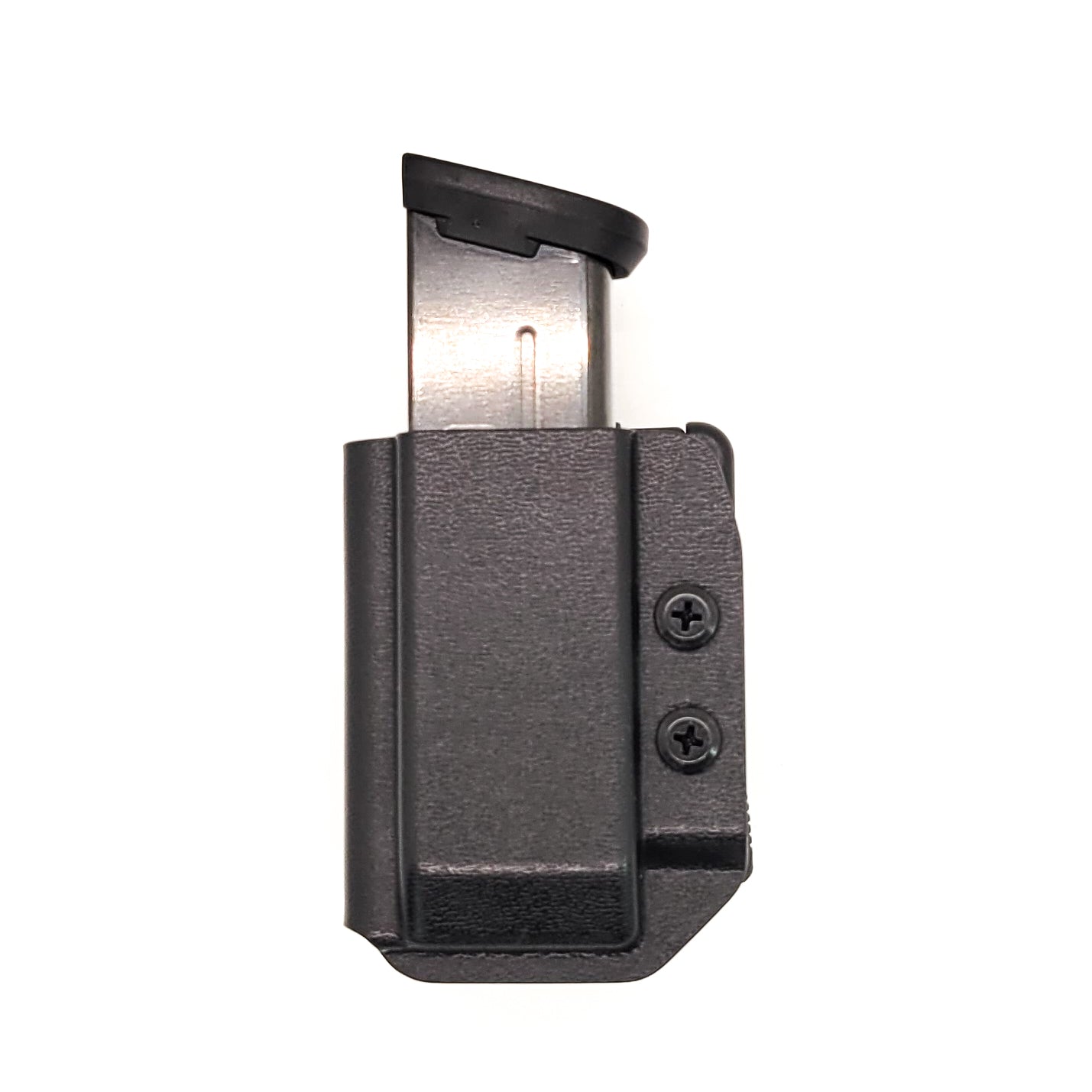 For the Best Kydex OWB Outside Waistband magazine pouch for Sig P365-FUSE, shop Four Brothers Holsters. Suitable for belt widths of 1 1/2", 1 3/4". 2" & 2 1/2" Adjustable retention and cant outside waist carrier holster Hellcat Pro, Sig P365XL, P365-XMACRO, Glock 43X & 48, Smith and Wesson Equalizer, and Shield Plus

