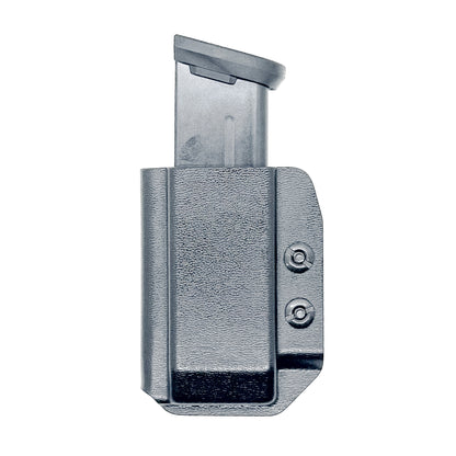 Black Kydex IWB AIWB appendix inside waistband magazine pouch for Sig P365-XMACRO P365 X Macro from Four Brothers Holsters. Proudly made in the USA.