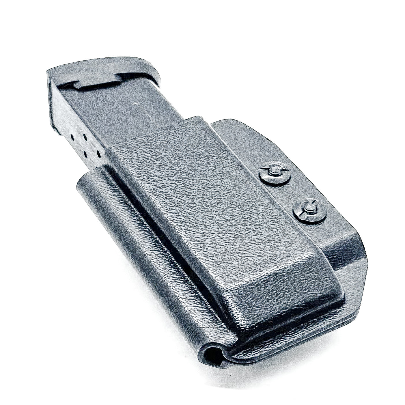 Black Kydex IWB AIWB appendix inside waistband magazine pouch for Sig P365-XMACRO P365 X Macro from Four Brothers Holsters. Proudly made in the USA.