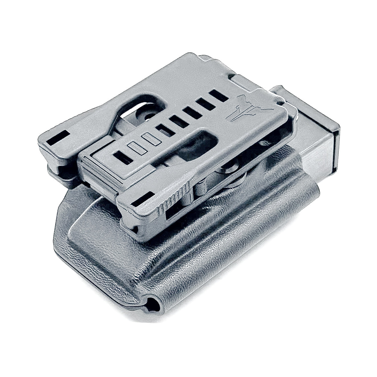 Black Kydex OWB Outside Waistband magazine pouch for Sig P365XL P 365 XL from Four Brothers Holsters. 4BROS, proudly made in the USA! 
