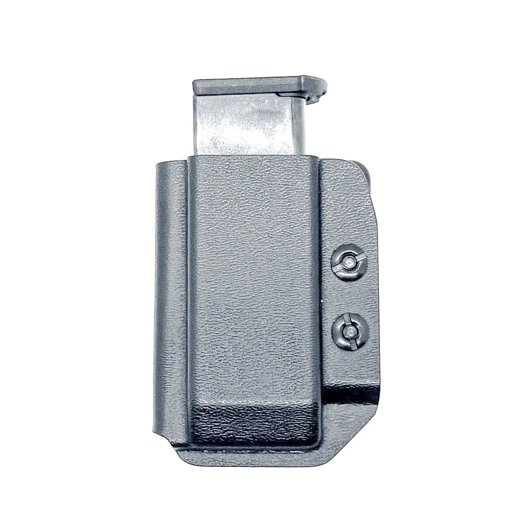 Black Kydex OWB Outside Waistband magazine pouch for Sig P365XL P 365 XL from Four Brothers Holsters. 4BROS, proudly made in the USA! 