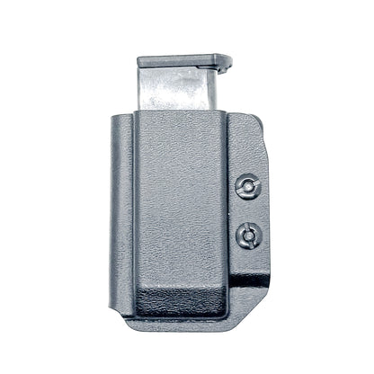 Black Kydex OWB Outside Waistband magazine pouch for Sig P365XL P 365 XL from Four Brothers Holsters. 4BROS, proudly made in the USA! 