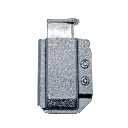 Black Kydex OWB Outside Waistband magazine pouch for Sig P365XL P 365 XL from Four Brothers Holsters. 4BROS, proudly made in the USA! 