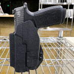 For the best Outside Waistband Kydex Holster designed to fit the Sig Sauer P365-XMACRO with Streamlight TLR-7 or TLR-7A, shop Four Brothers Holsters.  Full sweat guard, adjustable retention, minimal material & smooth edges to reduce printing. Made in USA. Open muzzle for threaded barrels, Cleared for red dot sights.