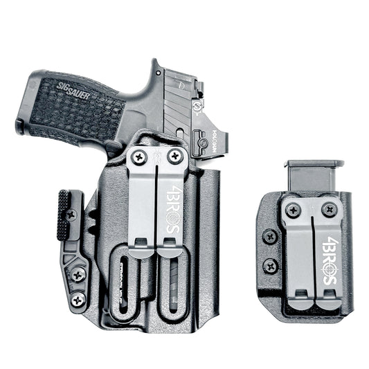 IWB AIWB Inside Waistband Holster and Magazine carrier combo kit for the Sig Sauer P365, P365X, P365XL & Streamlight TLR-7 Sub from Four Brothers Holsters