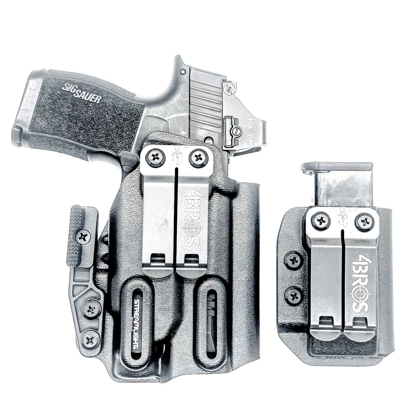 IWB AIWB Inside Waistband Holster and Magazine carrier combo kit for the Sig Sauer P365, P365X, P365XL & Streamlight TLR-7 Sub from Four Brothers Holsters
