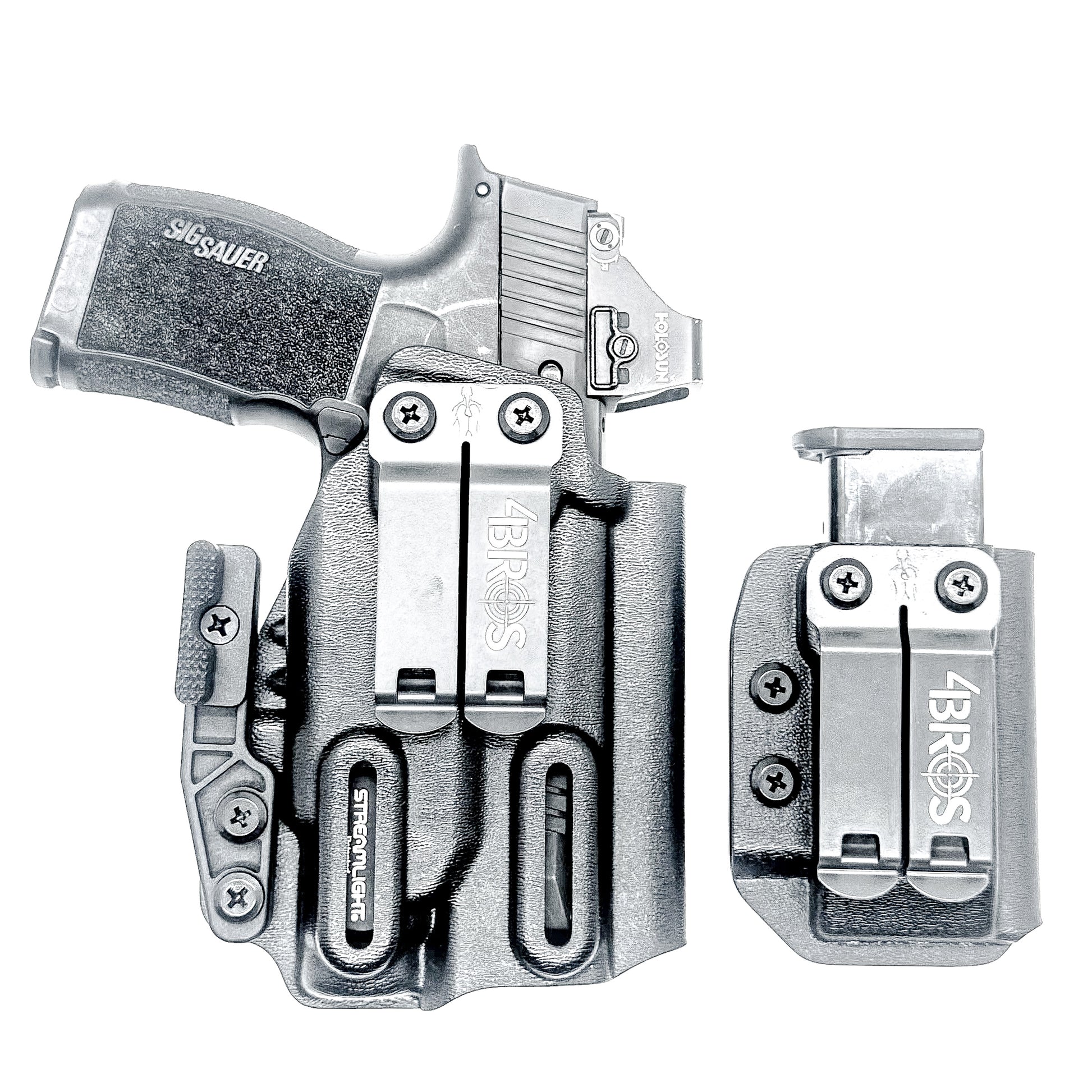 IWB AIWB Inside Waistband Holster and Magazine carrier combo kit for the Sig Sauer P365, P365X, P365XL & Streamlight TLR-7 Sub from Four Brothers Holsters