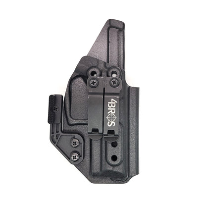 For the best Inside waistband Appendix AIWB IWB kydex holster designed to fit the H&K HK VP9 and VP9SK, shop Four Brothers Holsters. Full sweat guard, adjustable retention, cleared for red dot sights and optics.  Smooth edges to reduce printing. Made in the USA Heckler and Koch 4BROS VP 9 V P 9 SK S K