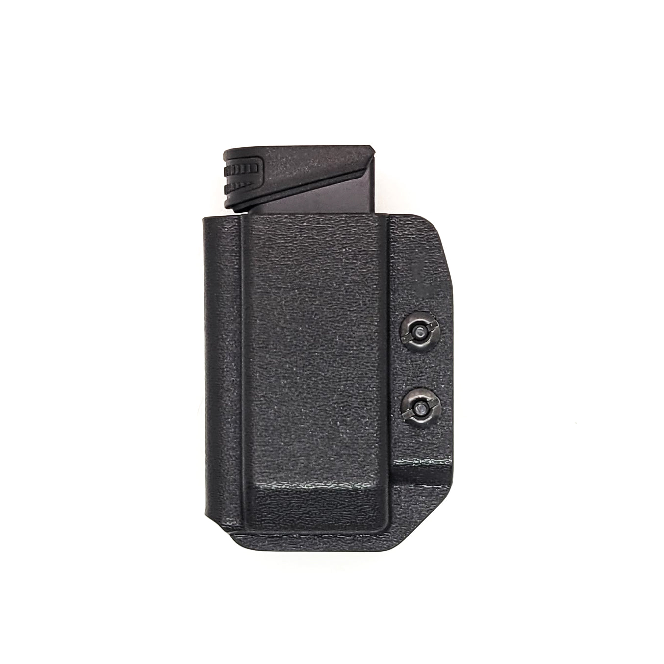 For the Best, most comfortable, Kydex IWB AIWB appendix inside waistband magazine pouch for FN Reflex, shop Four Brothers Holsters. Suitable for belt widths of 1 1/2" & 1 3/4". Adjustable retention. Appendix Carry Carrier Holster Hellcat Pro, Sig P365XL, Glock 43X & 48, Smith and Wesson Equalizer, and Shield Plus 9mm.