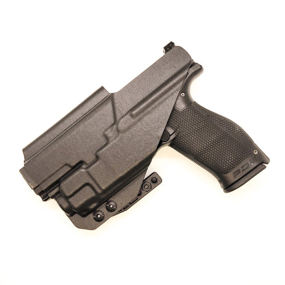 For the best concealed carry Inside Waistband IWB AIWB Holster designed to fit the Walther PDP 4" Full-Size & Compact pistol with Streamlight TLR-8 on the firearm, shop Four Brothers Holsters. Cut for red dot sight, full sweat guard, adjustable retention & open muzzle for threaded barrels & compensators.