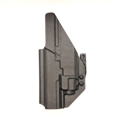 For the best concealed carry Inside Waistband IWB AIWB Holster designed to fit the Walther PDP Pro SD 4.6" pistol with Streamlight TLR-8 on the firearm, shop Four Brothers Holsters. Cut for red dot sight, full sweat guard, adjustable retention & open muzzle for threaded barrels & compensators. TLR8 ProSD