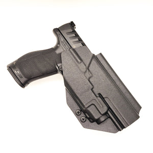 For the best Outside Waistband Taco Style Holster designed to fit the Walther PDP 5" Full-Size pistol with the Streamlight TLR-8 mounted on the firearm, shop Four Brothers Holsters. Cut for red dot sight, full sweat guard, adjustable retention & open muzzle for threaded barrels & compensators.