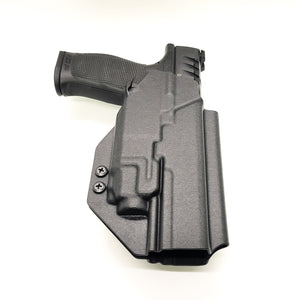 For the best Outside Waistband Taco Style Holster designed to fit the Walther PDP Pro SD 4.5" pistol with the Streamlight TLR-8 mounted on the firearm, shop Four Brothers Holsters. Cut for red dot sight, full sweat guard, adjustable retention & open muzzle for threaded barrels & compensators.