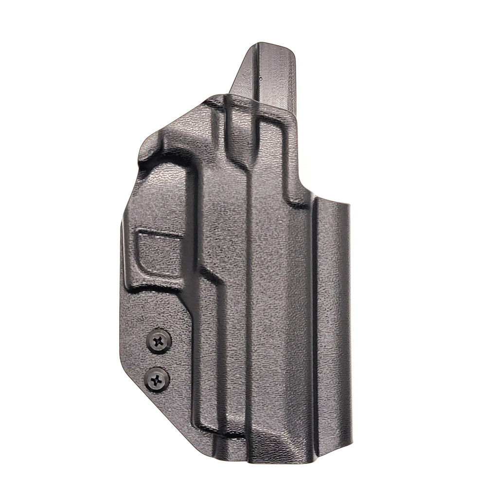 For the best Outside Waistband OWB Kydex holster designed to fit the Sig Sauer P320-XTEN COMP 10MM, shop Four Brothers Holsters. Full sweat guard, cleared for red dot sights & optics, adjustable retention, smooth surfaces, and designed to reduce printing Made in the USA P320 XTEN P 320 X TEN COMP X10 X 10 X10COMP