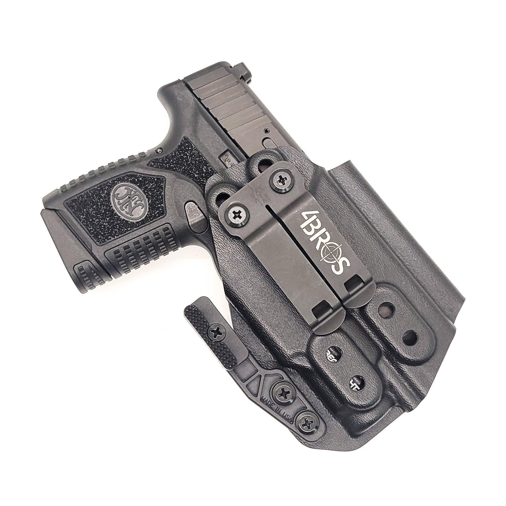 For the best, most comfortable concealed IWB AIWB inside waistband kydex holster designed for the FN Reflex pistol with the Streamlight GL TLR-7 Sub (69400), shop Four Brothers Holsters.  Adjustable retention, open muzzle, profile cut for red dot optics or sights.  Suitable for pocket carry.  Made in the USA. FN REFLEX