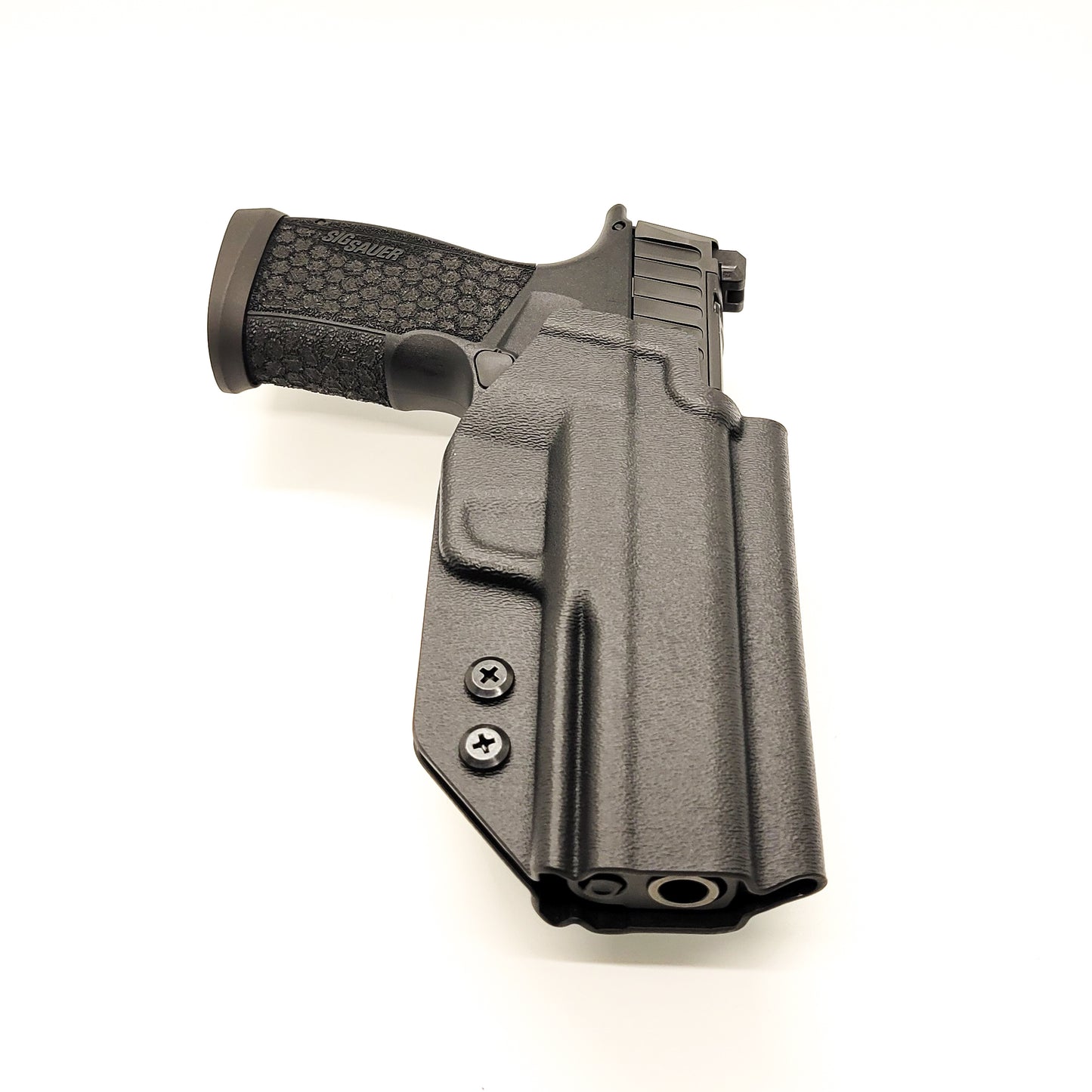 For the 2024 best Outside Waistband OWB Kydex Holster designed to fit the Sig Sauer P365-FUSE handgun, shop Four Brothers 4BROS Holsters. Full sweat guard, adjustable retention. Open muzzle for threaded barrel and cleared for red dot sights. P 365 FUSE Pistol Holsters 4Bros Four Brother Made in the USA