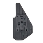 Outside Waistband Holster designed to fit the Glock full size and carry pistols with a Streamlight TLR-8 or TLR-8A attached to the pistol. This holster will hold the Glock Generation 3 through 5 models 19, 23, 32, 19x, 45, 17 and Gen 3 and 4 Glock 22 if they are combined with a TLR-8 series light.