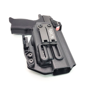 For the best concealed IWB AIWB Inside Waistband Holster designed to fit the Sig Sauer P365-XMACRO with the Icarus Precision A.C.E. 365 "XL+" MACRO Grip Module and the Streamlight TLR-7A or TLR-7, shop Four Brothers Holsters. Full sweat guard, Open muzzle for threaded barrels, cut for red dot sights. MACRO TLR7 TLR 7