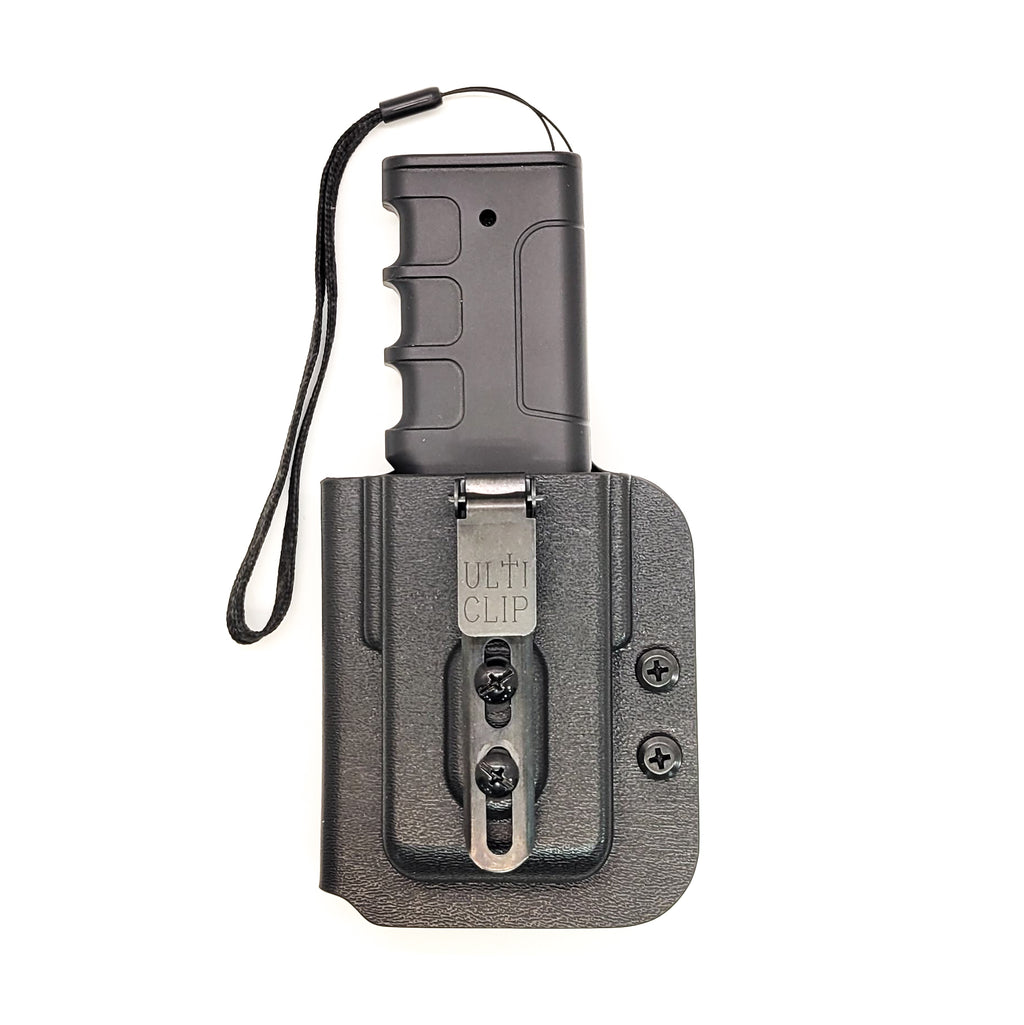 For the best Kydex IWB AIWB Holster Carrier Pouch for the Vipertek VTS-989 Stun Gun, shop Four Brothers Holsters. Lightweight, designed and built around the needs of those who exercise regularly and want to carry non-lethal self-protection. The holster will not allow accidental discharge while in the holster.