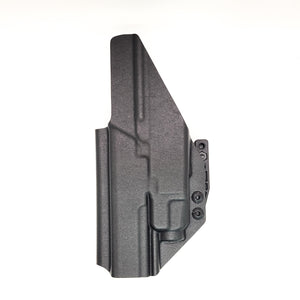 For the best concealed carry Inside Waistband IWB AIWB Holster designed to fit the Walther PDP 5" Full-Size & Compact pistol with Streamlight TLR-7A or TLR-7 on the firearm, shop Four Brothers Holsters. Cut for red dot sight, full sweat guard, adjustable retention & open muzzle for threaded barrels & compensators.