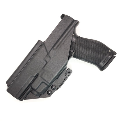 For the best concealed carry Inside Waistband IWB AIWB Holster designed to fit the Walther PDP 5" Full-Size & Compact pistol with Streamlight TLR-7A or TLR-7 on the firearm, shop Four Brothers Holsters. Cut for red dot sight, full sweat guard, adjustable retention & open muzzle for threaded barrels & compensators.