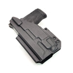 For the best Inside Waistband IWB AIWB holster designed to fit the Smith & Wesson M&P 9 Shield EZ with Streamlight TLR-8 or TLR-8A weapon-mounted light, shop 4Bros. Full Sweat guard Adjustable Retention minimal material and smooth edges to reduce printing Thermoplastic Kydex for durability 9EZ EZ9 S&W Easy 9 TLR8 TLR8A