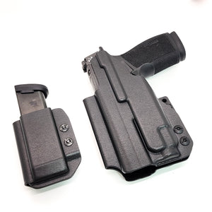For the best IWB, AIWB, Appendix Inside Waistband Holster and Magazine Carrier combination package of 2023 designed to fit the  Sig Sauer P365-XMACRO, P365-XMACRO COMP, P365-XMACRO TACOPS, and P365-XMACRO COMP ROMEOZERO ELITE. shop Four Brothers Holsters. In stock, short lead time, ships next business day.