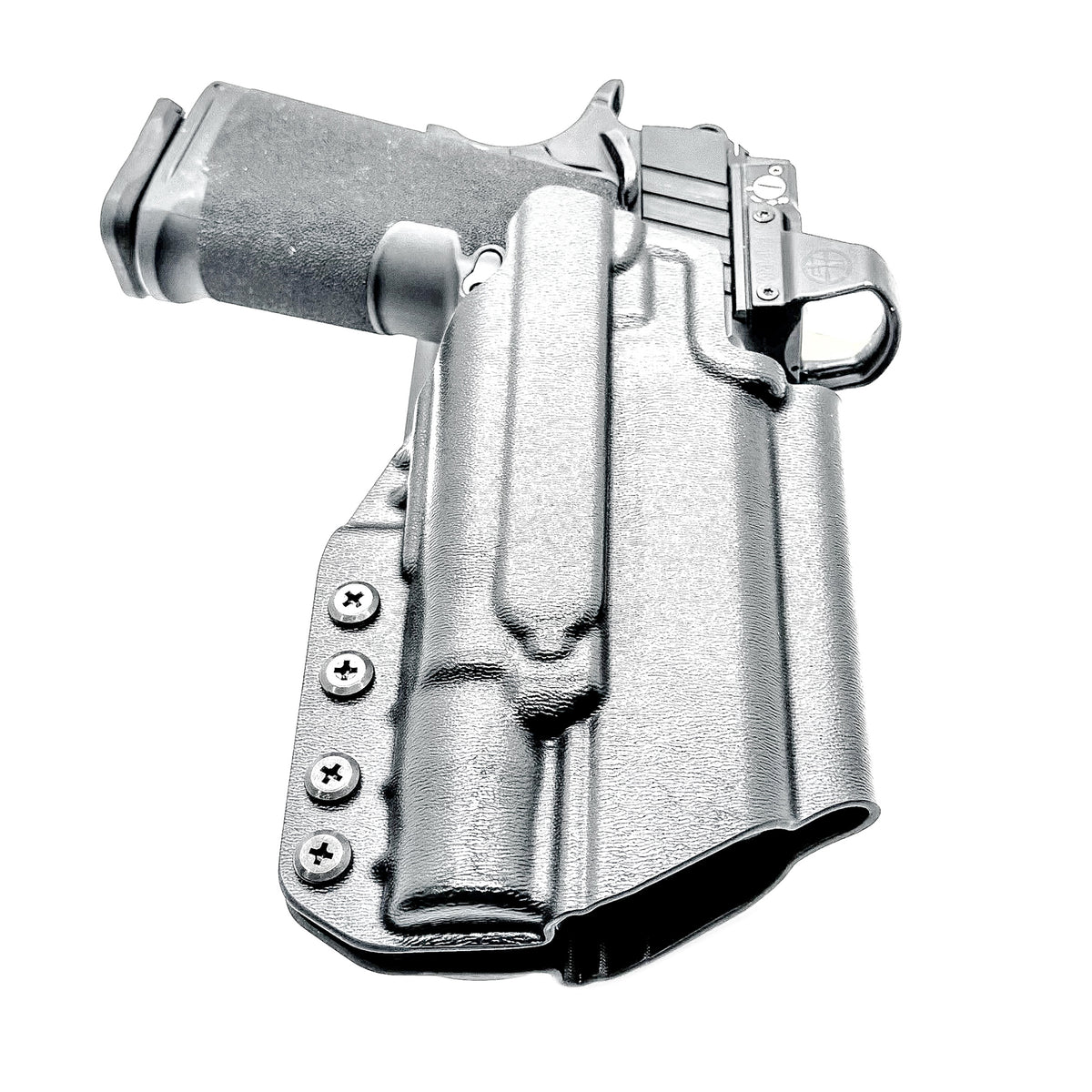 Shop the 4BROS Duty & Competition Holster for the Springfield Prodigy 4.25" & SureFire X300 series light. Optics ready; formed using .093" Kydex thermoplastic.