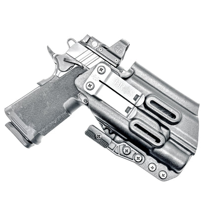 For the best IWB Kydex Inside Waistband Holster for the Springfield Armory Prodigy 4.25" & Surefire X300 with adjustable retention, shop 4 Bros Holsters.